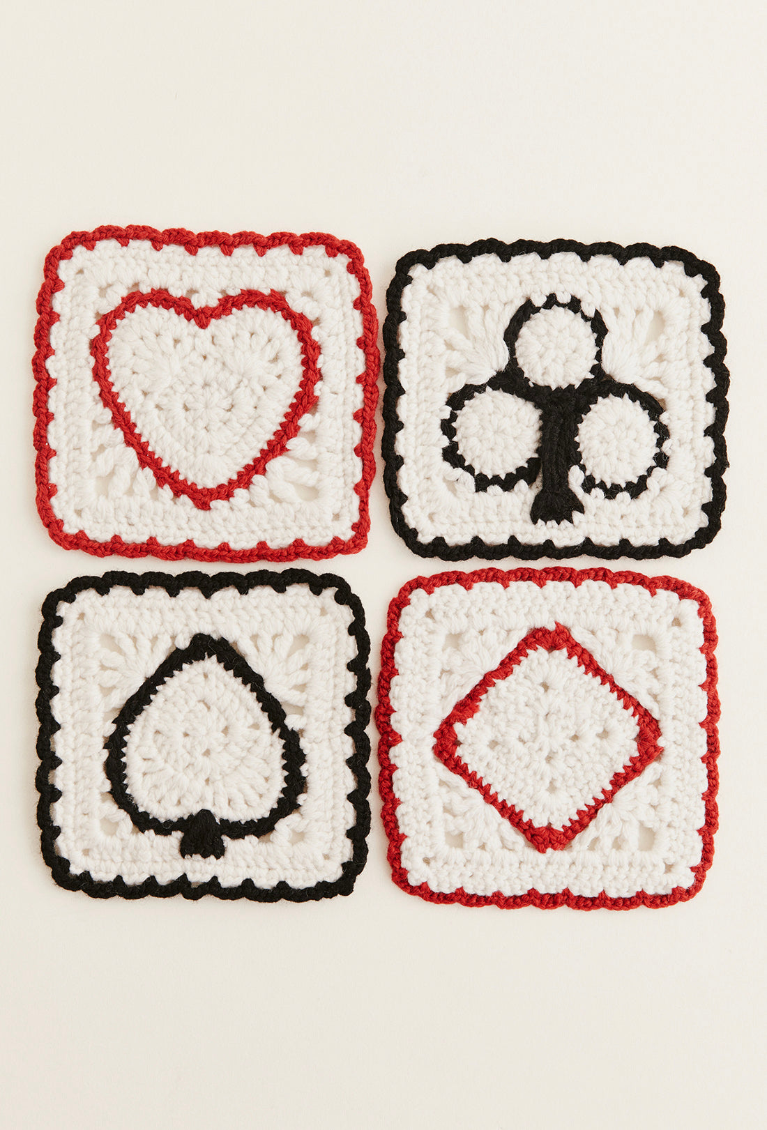Shrimps x Reformation Aces Regenerative Wool Coasters - Arctic/Multi - Image 3