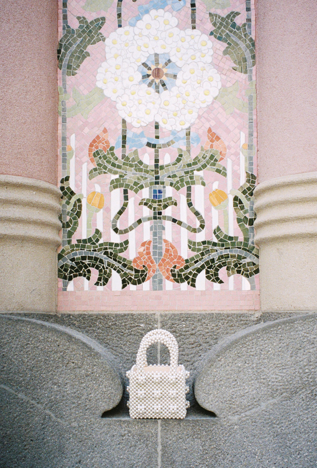 Mini Antonia Bag - Cream - Image 4