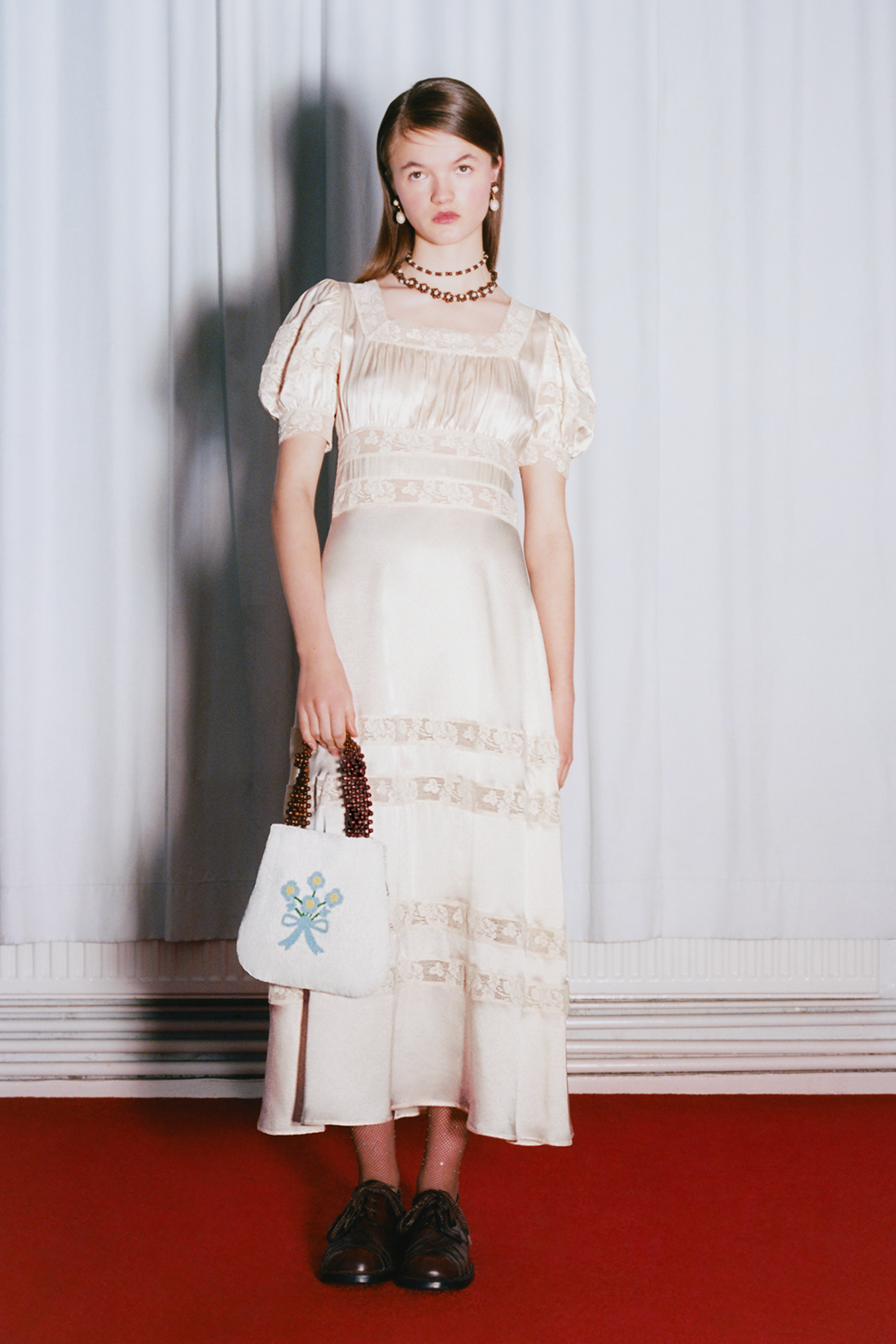 Cressida Dress - Ivory - Image 2