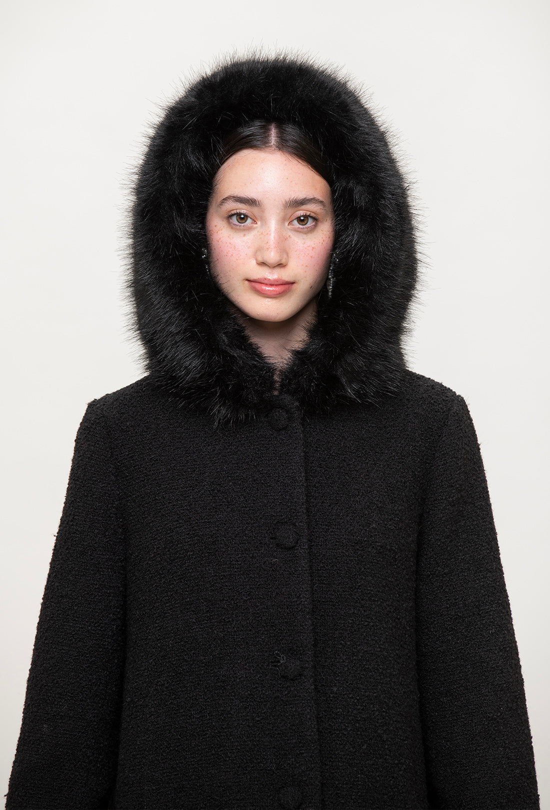 Billie Coat - Black - Image 4