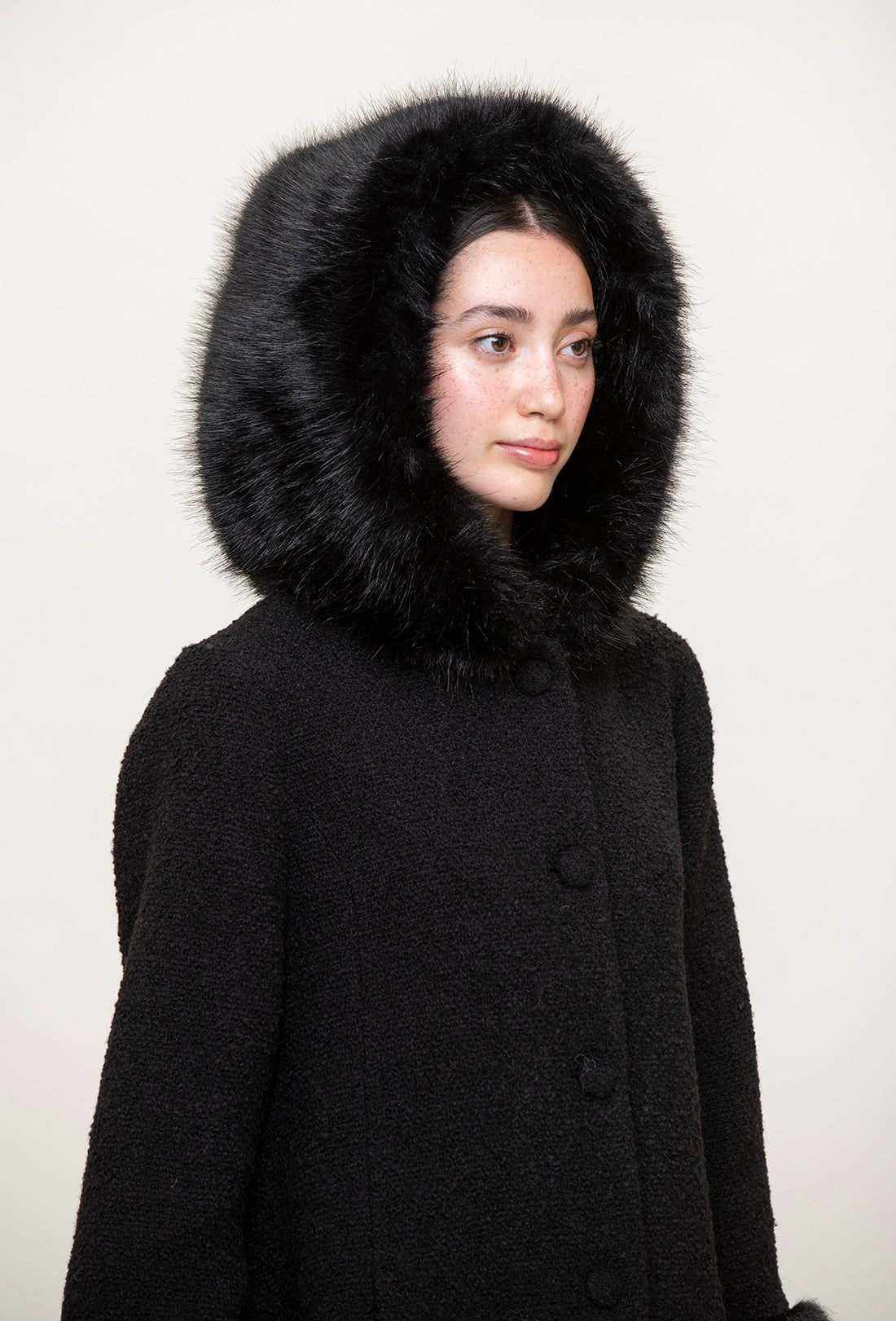 Billie Coat - Black - Image 7