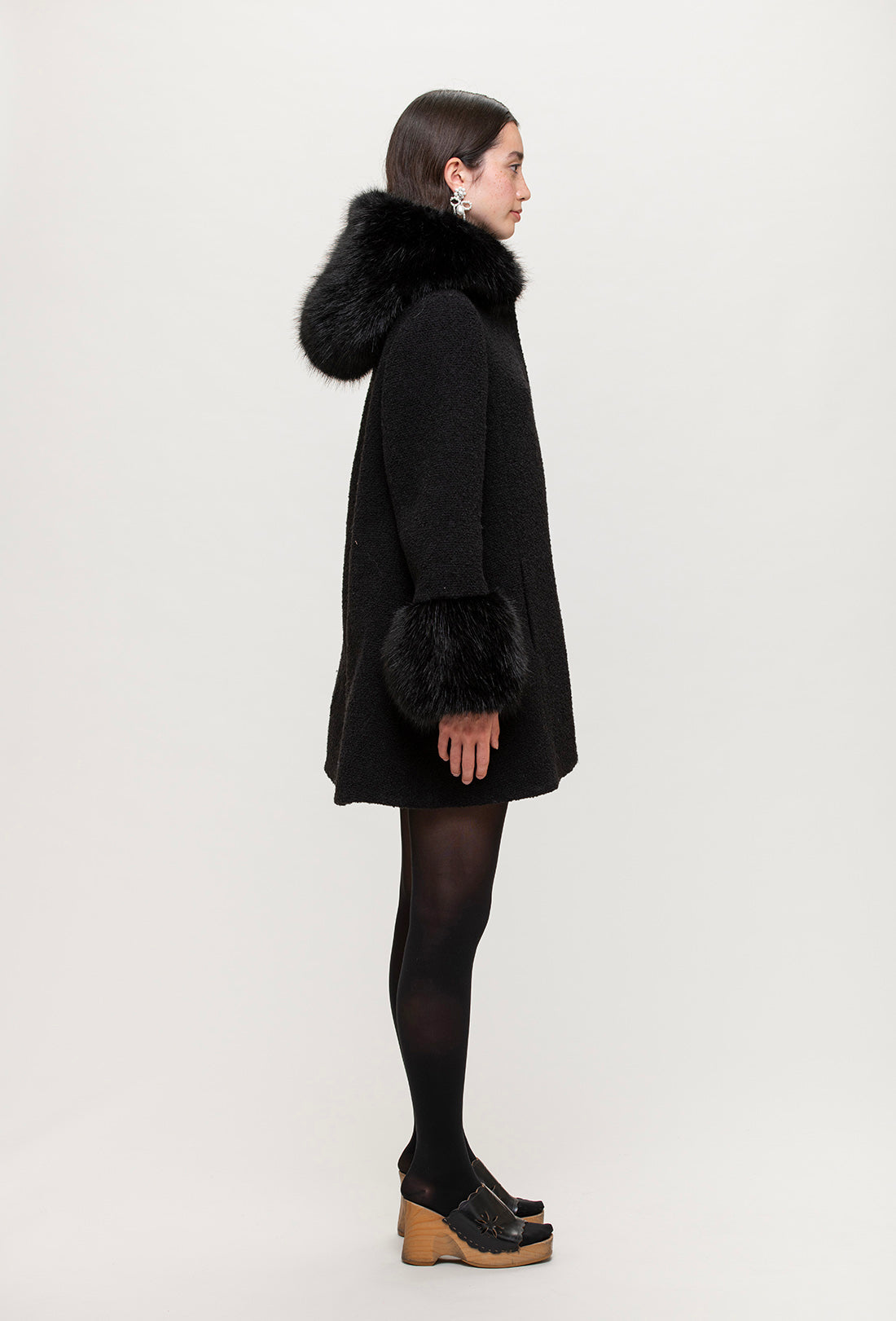 Billie Coat - Black - Image 5