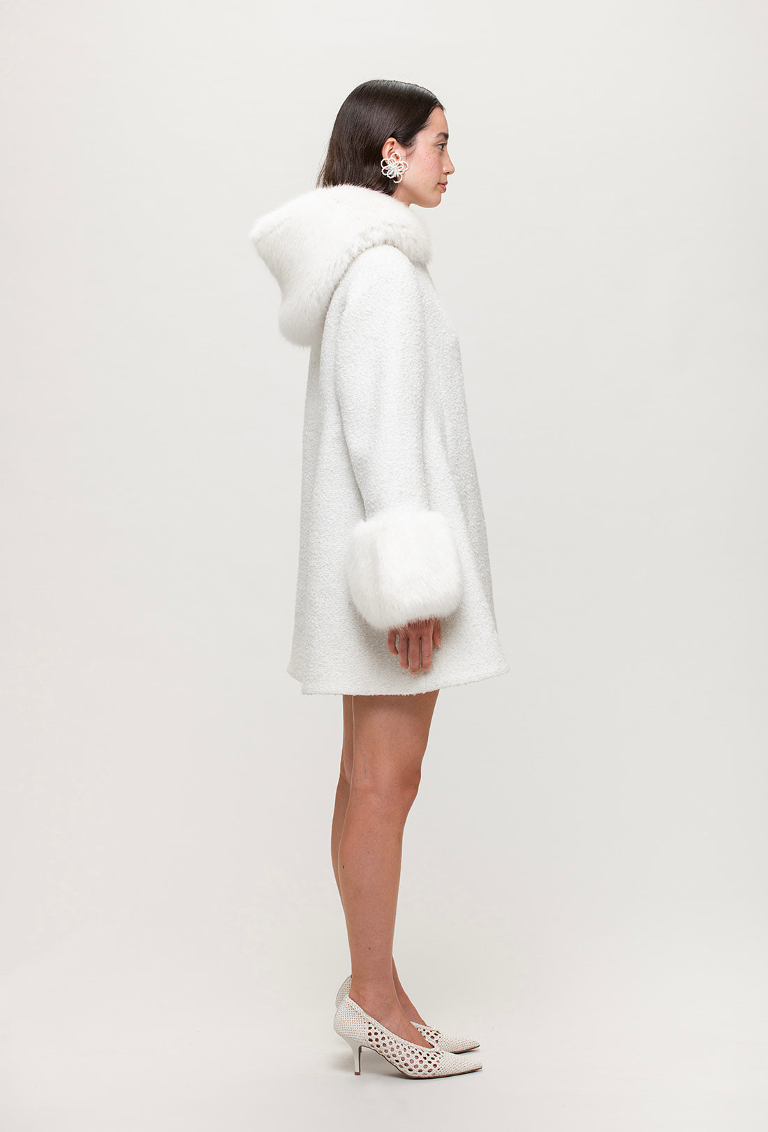 Billie Coat - Cream - Image 3