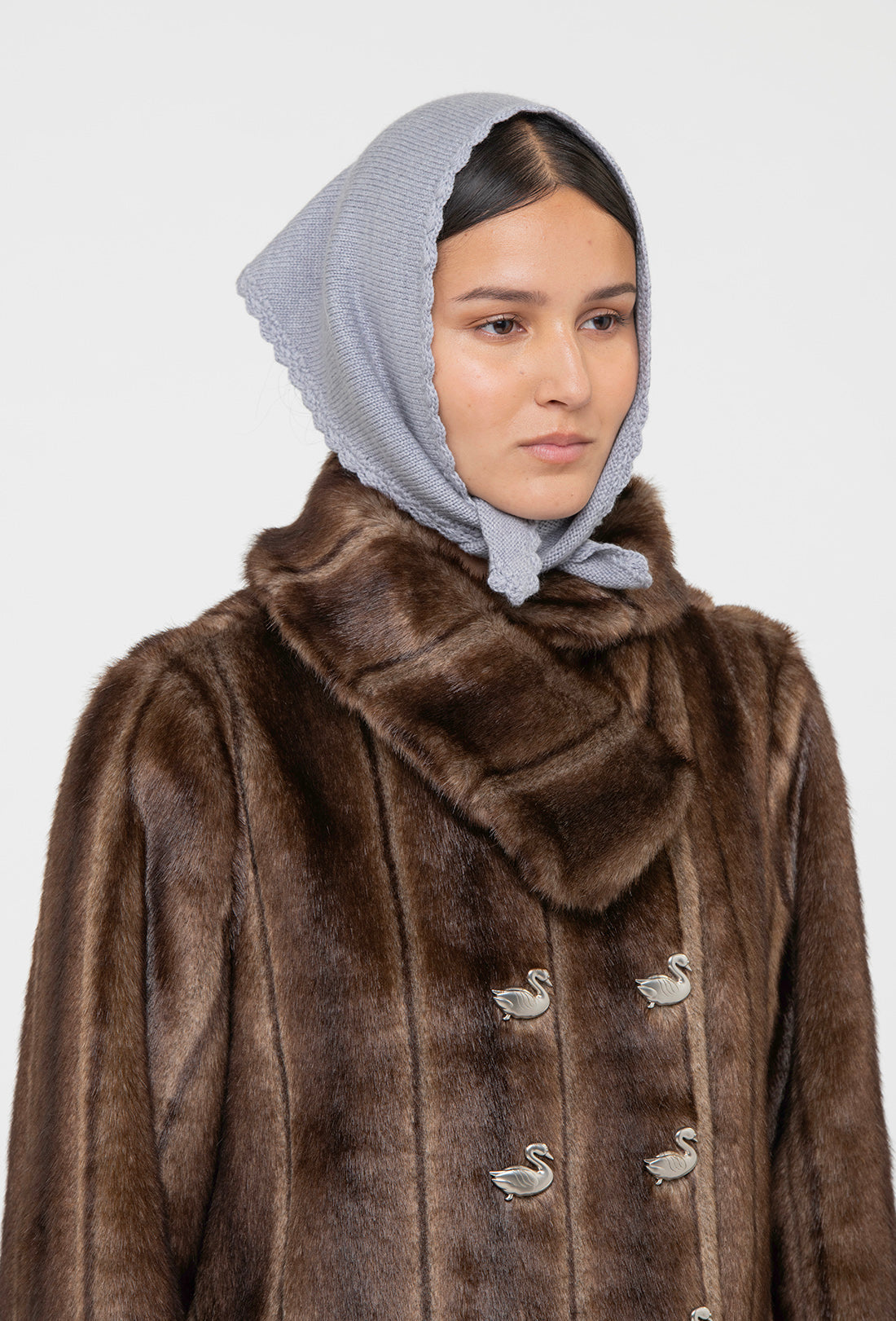 Ezio Scarf - Pale Grey - Image 2