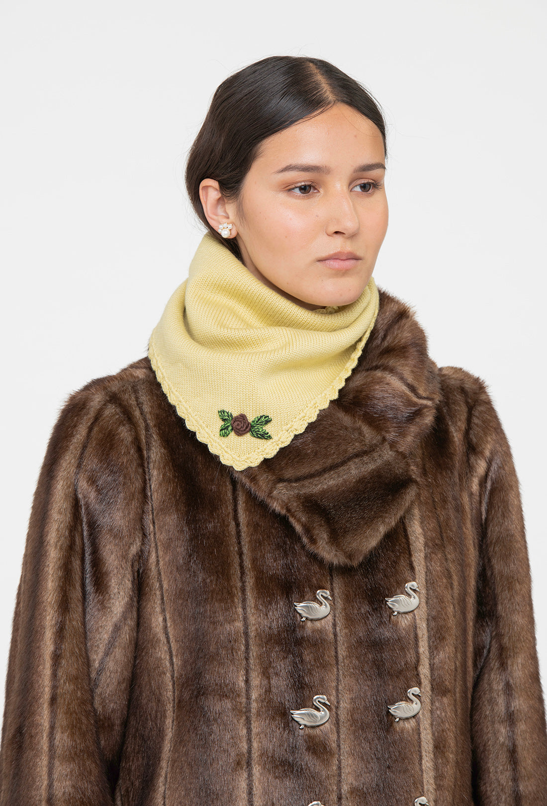 Ezio Scarf - Dusty Yellow - Image 3