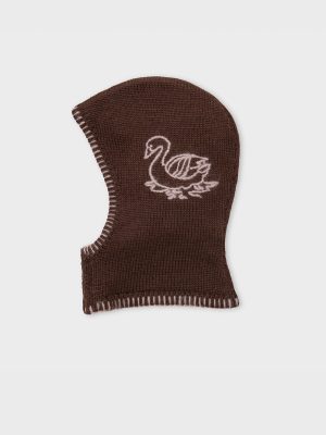 Ford Balaclava - Chocolate Brown/Pale Pink
