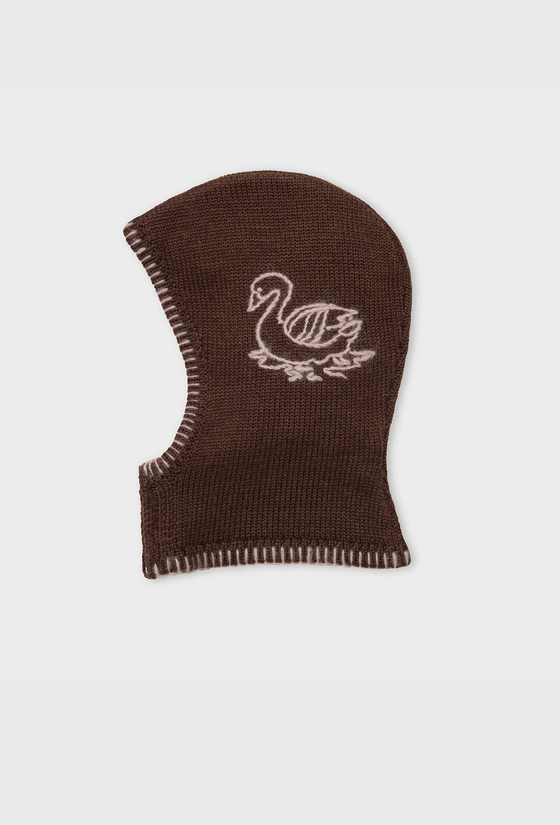 Ford Balaclava - Chocolate Brown/Pale Pink