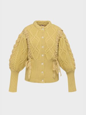 Jesse Cardigan - Dusty Yellow