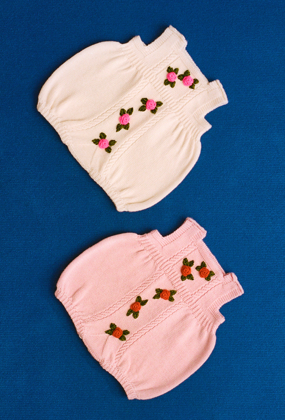 Joa Baby & Kids Romper - Cream/Hot Pink - Image 2