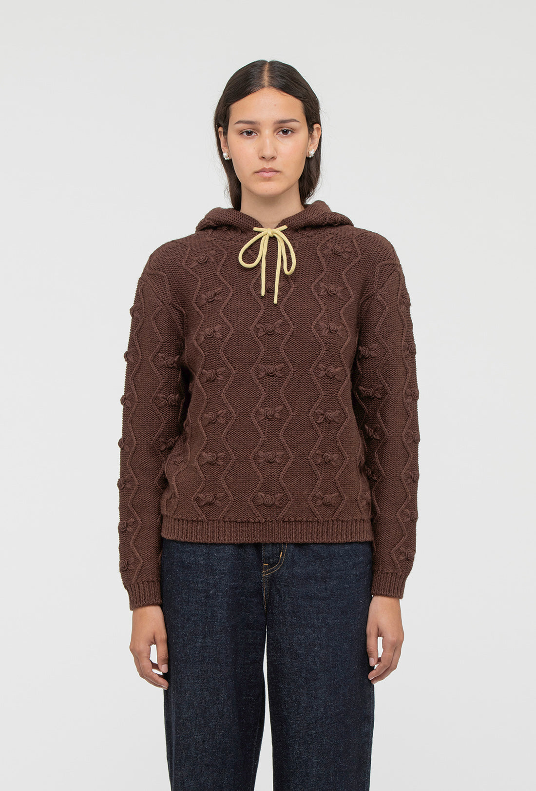 Junie Hoodie - Chocolate Brown - Image 3