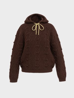 Junie Hoodie - Chocolate Brown