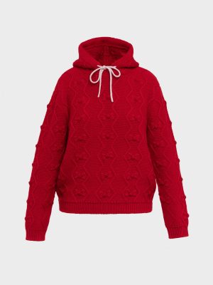 Junie Hoodie - Rose Red