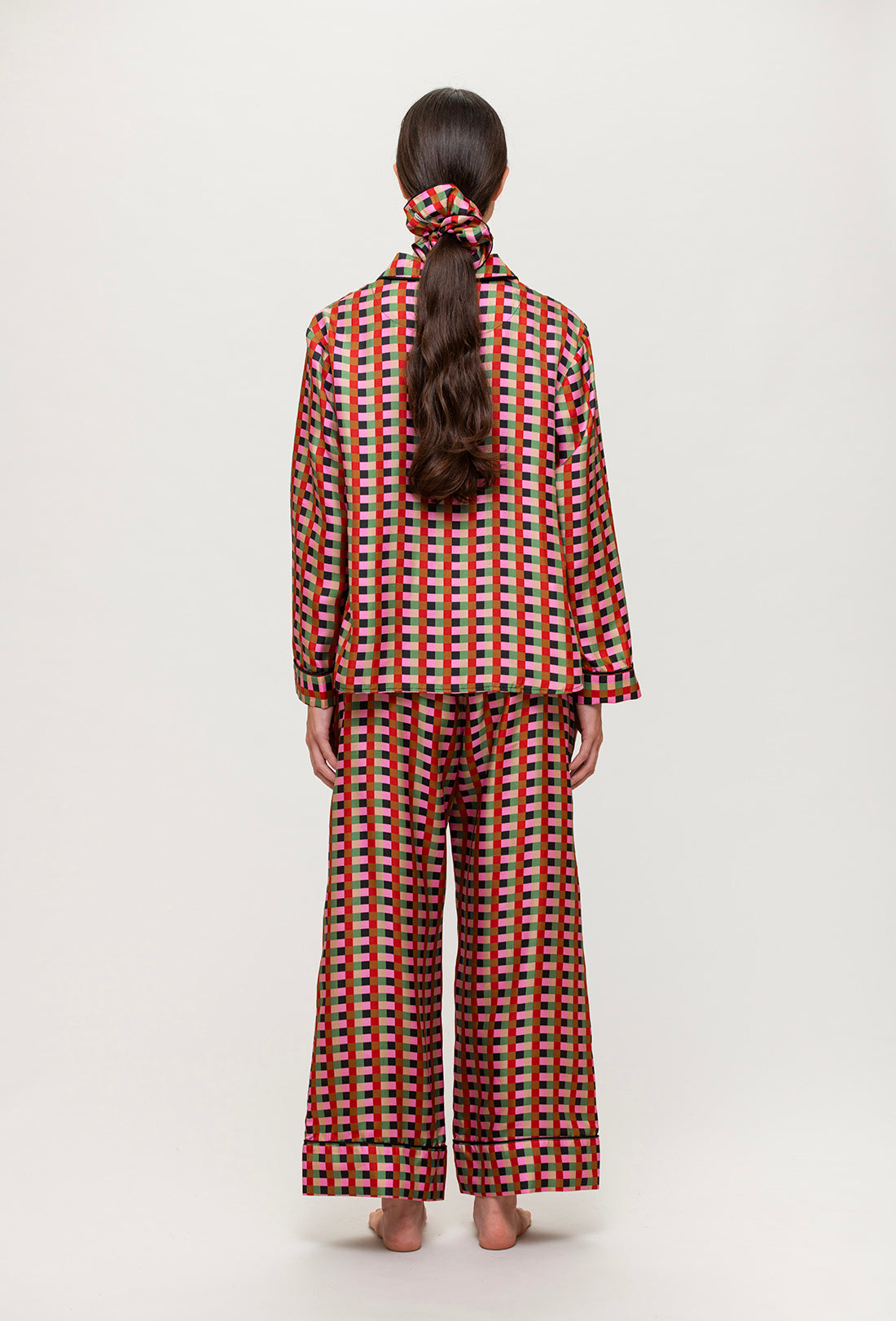 Nixi Pyjama Bottoms - Multi/Grid - Final sale - Image 5