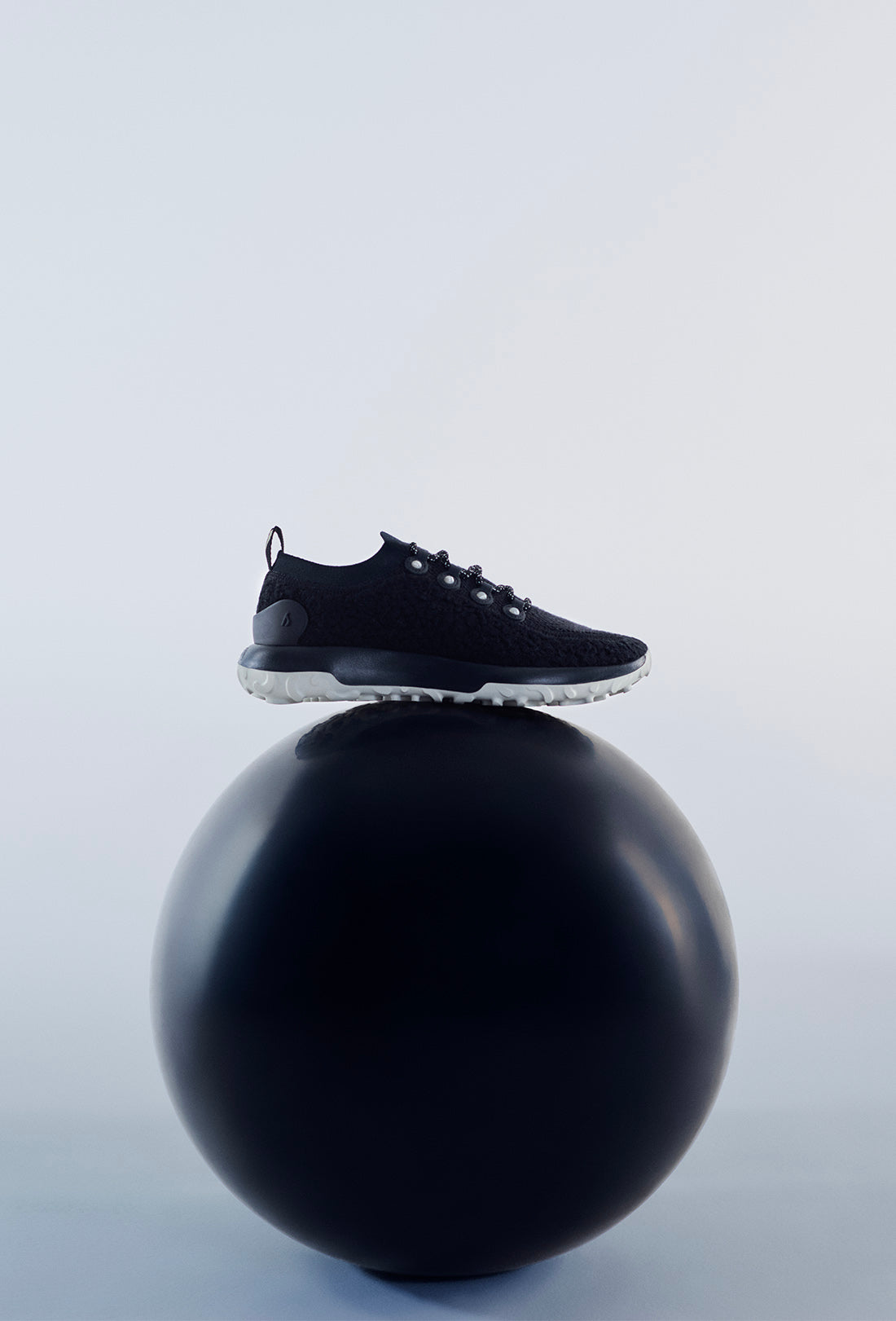 Shrimps x Allbirds Trail Runner Fluff - Black/Pearl - Image 3