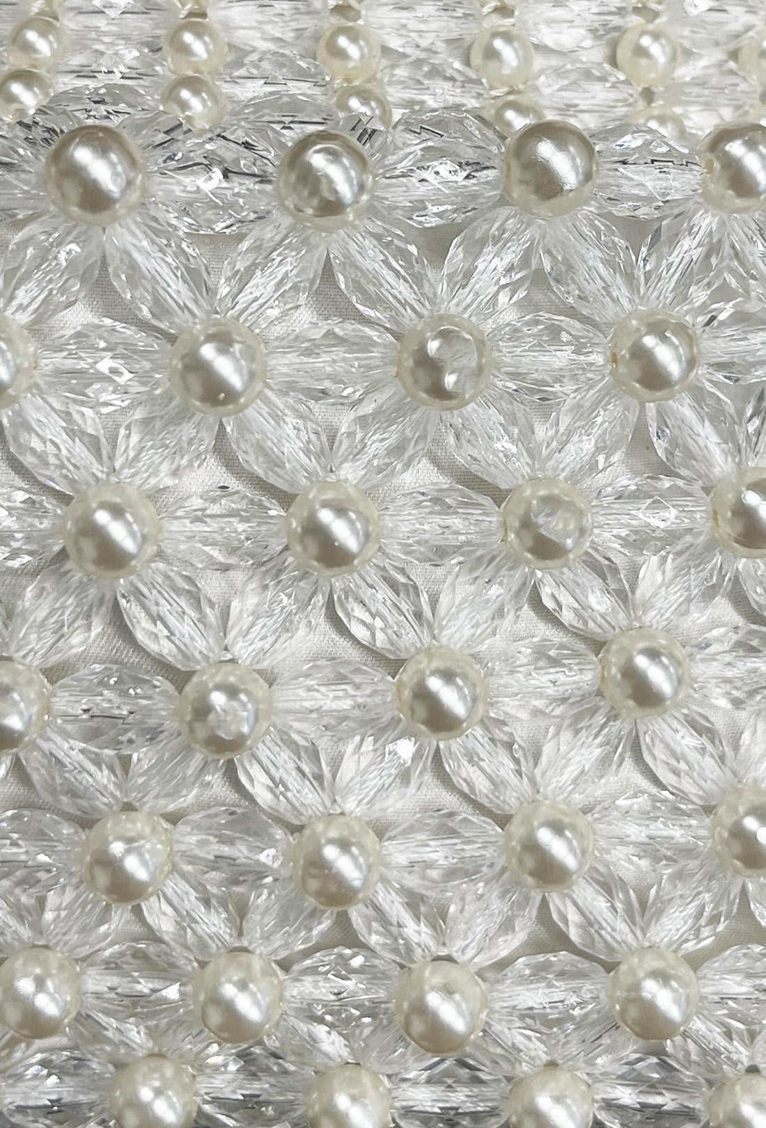 Mini Quinn Bag - Cream and Clear - Image 6