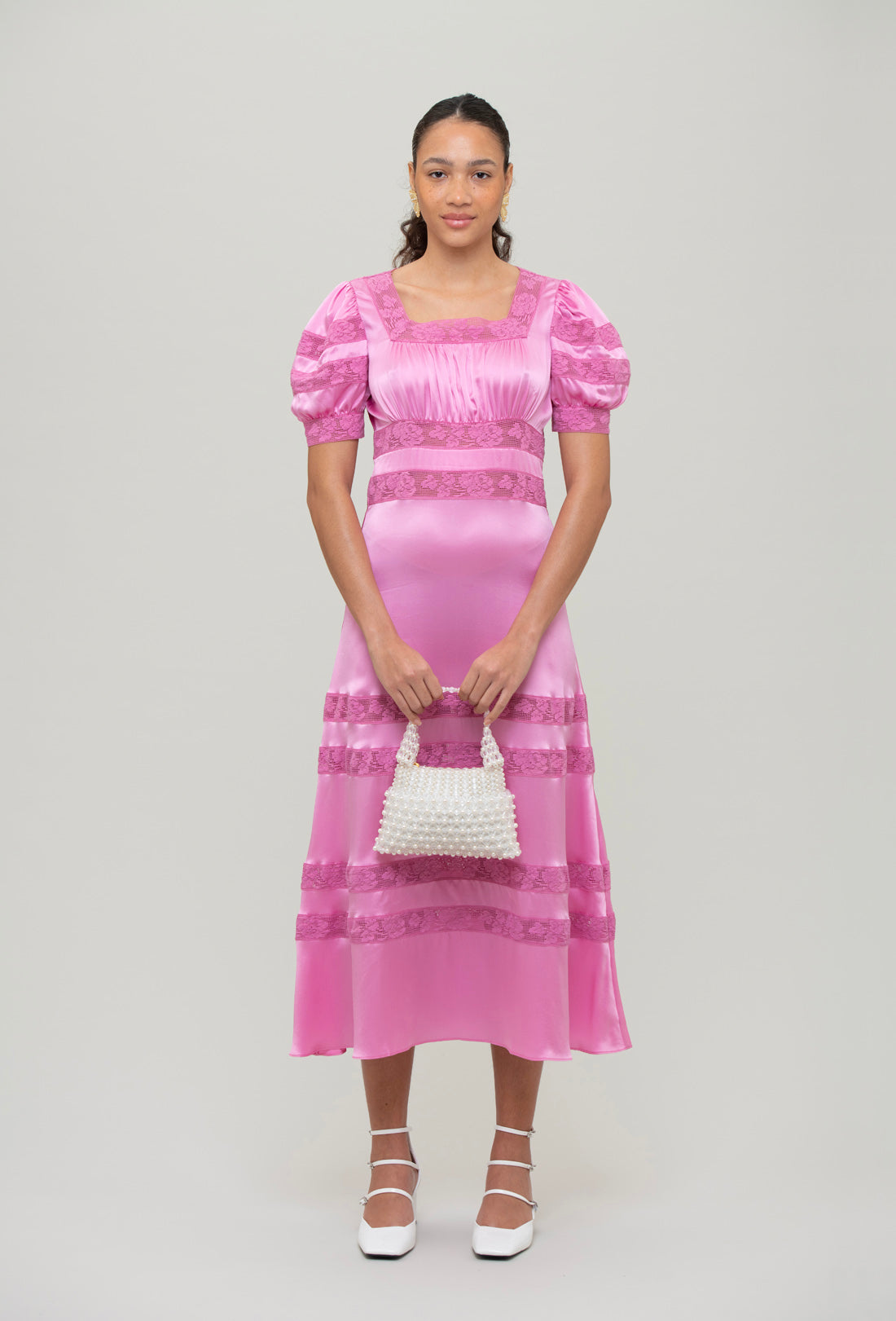 Mini Quinn Bag - Cream and Clear - Image 5