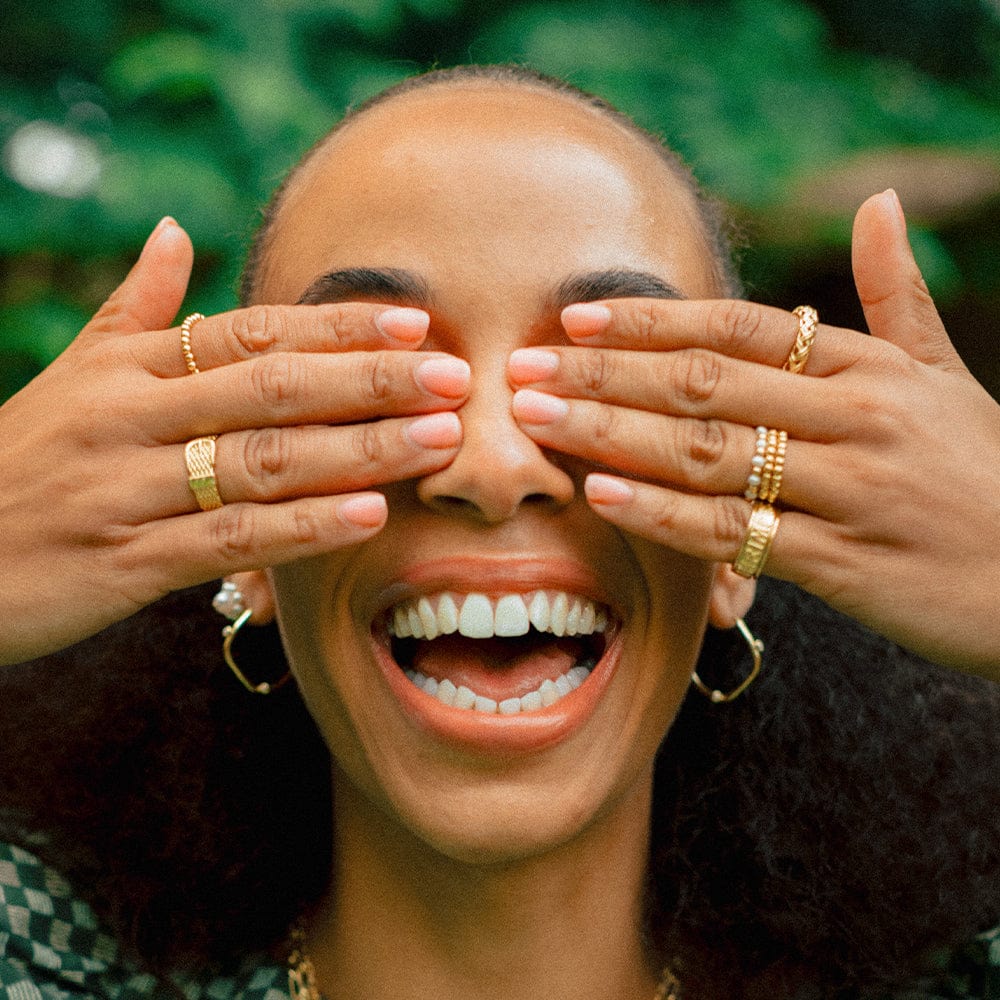 Shrimps Belt Ring 18ct Gold Plate - Image 5