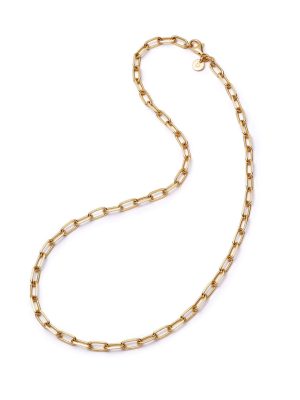 Shrimps Chunky Chain Necklace 18ct Gold Plate
